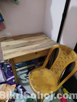 table chair